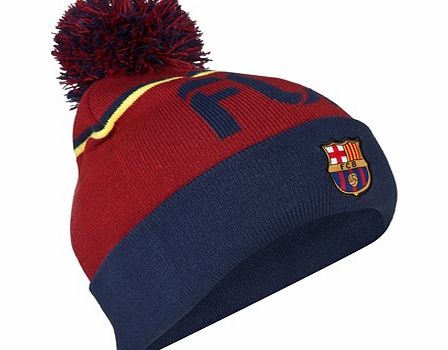 Barcelona Beanie - Storm Red/Midnight