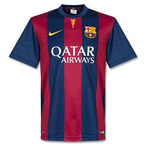 Nike Barcelona Boys Home Supporter Shirt 2014 2015