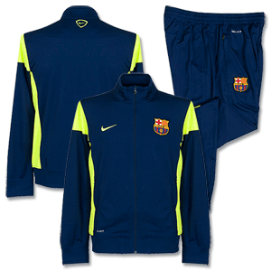 Nike Barcelona Boys Navy Academy Knit Training Suit
