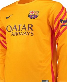 Nike Barcelona Change Goalkeeper Shirt 2015/16 Gold