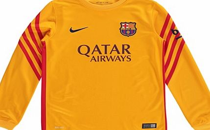 Nike Barcelona Change Goalkeeper Shirt 2015/16 Kids