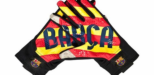 Nike Barcelona Fan Glove - Black/Red/Yellow Black