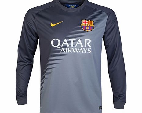 Nike Barcelona Goalkeeper Shirt 2014/15 Black