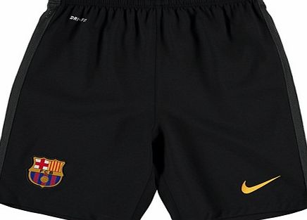 Nike Barcelona Goalkeeper Shorts 2015/16 - Kids Black