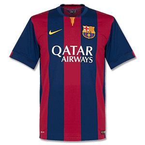 Nike Barcelona Home Authentic Shirt 2014 2015