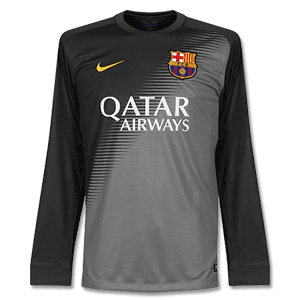 Nike Barcelona Home L/S GK Shirt 2014 2015