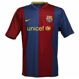 Nike Barcelona Home Shirt 2006/07 (Junior)