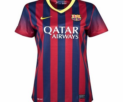 Nike Barcelona Home Shirt 2013/14 - Womens 532832-413