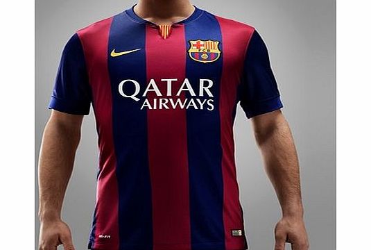 Nike Barcelona Home Shirt 2014/15 - Kids 610792-422