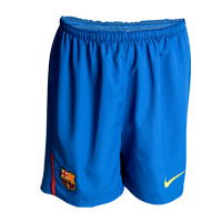Barcelona Home Shorts 2008/09 - Blue/Red.