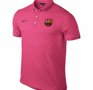 Nike Barcelona League Authentic Polo Pink 607638-664