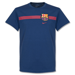 Nike Barcelona Navy Core T-Shirt 2014 2015
