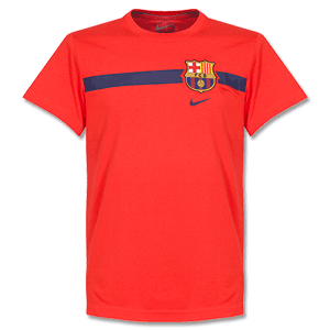 Nike Barcelona Red Core T-Shirt 2014 2015