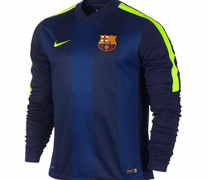Nike Barcelona Squad Long Sleeve Thermal Pre Match