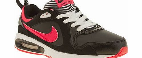 black  pink air max trax girls junior