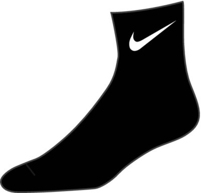Nike Black Swoosh Sock 2008