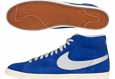 Nike Blazer Mid Vintage Suede Trainers - Deep