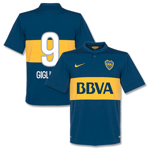 Nike Boca Juniors Home Gigliotti No.9 2014 (Fan Style