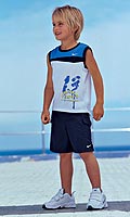 Nike Boys Sleeveless Top & Shorts Set