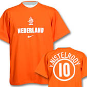 Boys V Nistelrooy T-Shirt - Orange.