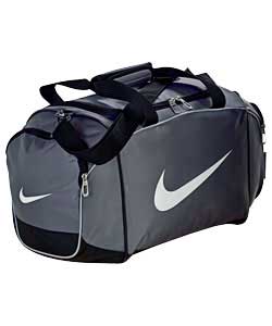 Nike Brasilia Grey/Black/ Medium Holdall