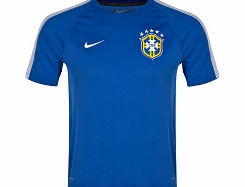 Brazil Squad Short Sleeve Training Top 575697-493