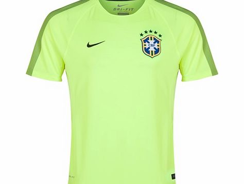 Brazil Squad Short Sleeved Training Top - Kids
