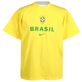Nike Brazil T-Shirt - Yellow.