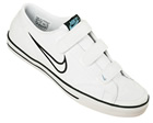 Nike Capri V2 White/Black/Blue Leather Trainer
