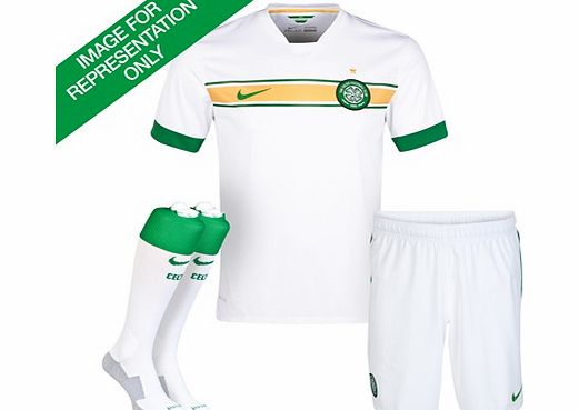 Nike Celtic 3rd Kit 2014/15 - Little Boys White