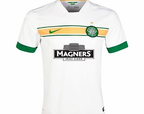 Nike Celtic 3rd Shirt 2014/15 - With Sponsor White