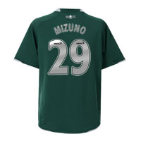 Nike Celtic Away Shirt 2007/08 with Mizuno 29 printing.