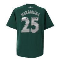 Nike Celtic Away Shirt 2007/08 with Nakamura 25