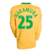 Nike Celtic Away Shirt 2008/09 with Nakamura 25