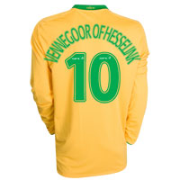 Nike Celtic Away Shirt 2008/09 with Vennegoor of