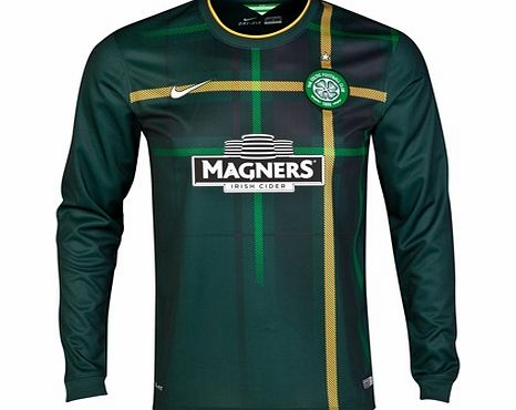 Nike Celtic Away Shirt 2014/15 - Long Sleeved - With