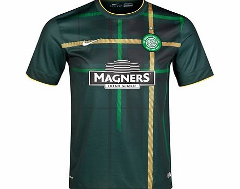Nike Celtic Away Shirt 2014/15 - With Sponsor Green