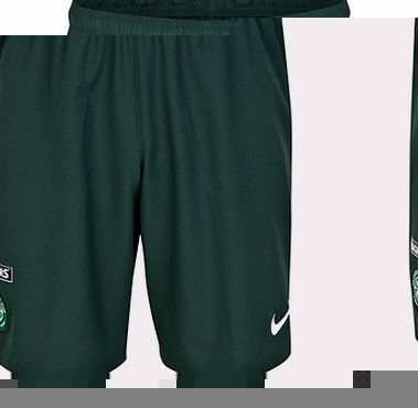 Nike Celtic Away Short 2014/15 Green 618744-398