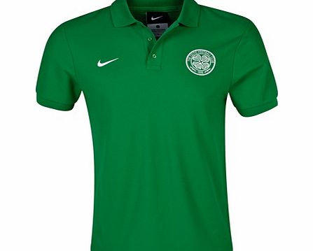 Nike Celtic Core Polo - Mens Green 546770-336