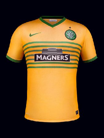 Nike Celtic FC Mens Short Sleeved Away Shirt