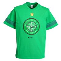 Nike Celtic Graphic T-Shirt - Apple Green - Kids.