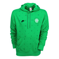 Nike Celtic Hoodie - Green/Black.