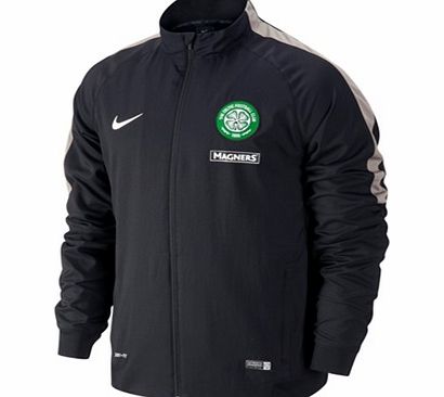 Nike Celtic Squad Sideline Woven Jacket Black