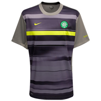 Nike Celtic Sublimated Top - Charcoal/Cactus- Kids.