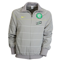 Nike Celtic Woven Warm Up Jacket - Charcoal/Cactus.
