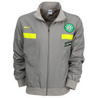 Nike Celtic Woven Warm Up Jacket with Sponsor -