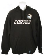 Cortez Hooded Sweat Dark Grey Size XX-Large