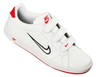 Nike Court Tradition V2 White/Red Leather Trainers