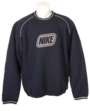 Nike Crew Neck Logo Sweatshirt Blue