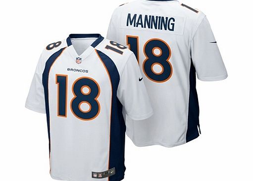 Nike Denver Broncos Road Game Jersey - Peyton Manning